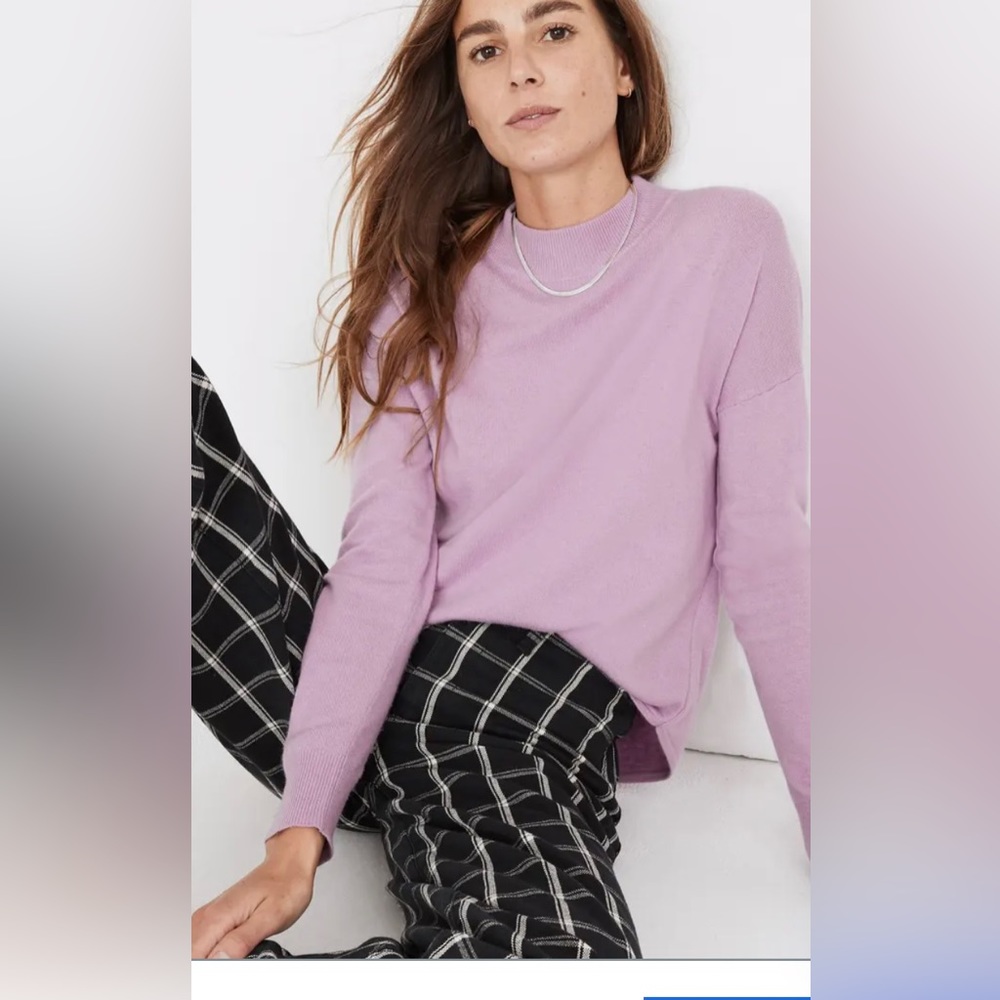 Madewell Ashbury Mock Neck Sweater